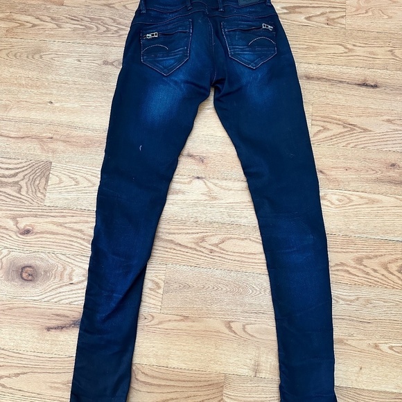 G-STAR MIDGE CODY MID SKINNY JEANS (W 25 / L 30) - Picture 4 of 11